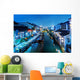 Suzhou Ancient Town Night Wall Decal