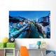 Suzhou Ancient Town Night Wall Decal