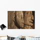 Close Up Of Historic Totem Poles In Ketchikan, Alaska Wall Mural