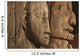 Close Up Of Historic Totem Poles In Ketchikan, Alaska Wall Mural
