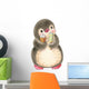 Funny Icecreme Cartoon Penguin Wall Decal