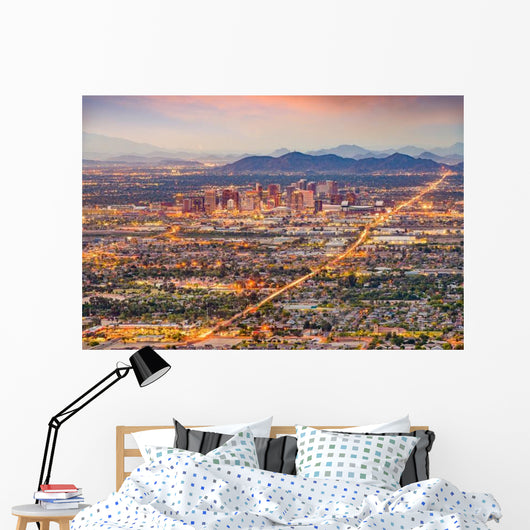 Phoenix Arizona Usa City Scape Wall Decal
