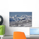 Scenic View Of Alaska Range As Seen From The Denali Highway Wall Mural