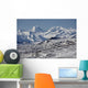 Scenic View Of Alaska Range As Seen From The Denali Highway Wall Mural