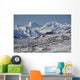Scenic View Of Alaska Range As Seen From The Denali Highway Wall Mural