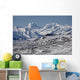 Scenic View Of Alaska Range As Seen From The Denali Highway Wall Mural