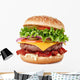 Fresh Bacon Cheese Burger Wall Decal