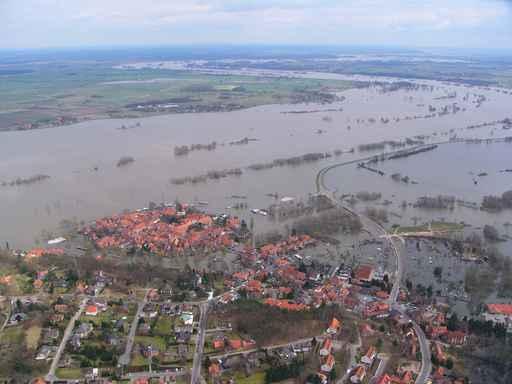 Elbe Hochwasser Wall Decal Design 2