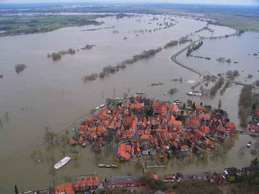 Elbe Flood Wall Decal