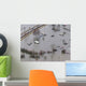 Berschwemmung Campingplatz Wall Decal