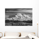 Infrared Image Of Mt Mckinley's North Face Wall Mural