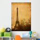 beautiful Parisian streets - with space for text or image. Wall Mural