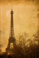 beautiful Parisian streets - with space for text or image. Wall Mural