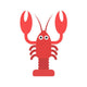 Vector Illustration Lobster Lobster Wall Decal
