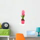 Pink flower Wall Decal