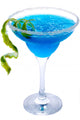 Frozen Blue Margarita Cocktail Wall Decal