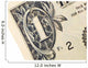 Extreme Closeup One Dollar