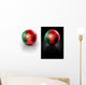 Pallone da calcio Portogallo Wall Decal
