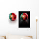Pallone da calcio Portogallo Wall Decal