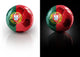 Pallone da calcio Portogallo Wall Decal
