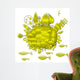 Yellow Planet Wall Decal