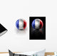 Pallone da calcio Francia Wall Decal