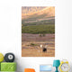 Large Bull Moose Standing Wall Mural