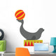 Balanced Circus Seal Wall Decal