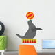 Nose Balancing Circus Seal Wall Decal