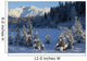 Scenic View Of Chugach Mountains And Snowcovered Landscape Wall Mural