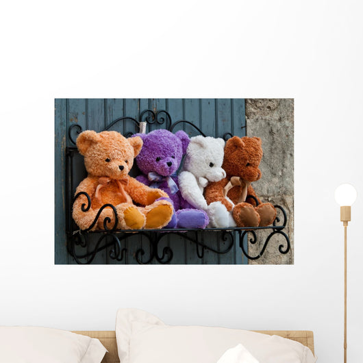 Teddy Bears Wall Mural