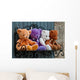 Teddy Bears Wall Mural