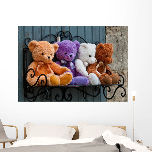 Teddy Bears Wall Mural