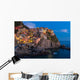 Blue Hour Manarola One Wall Decal