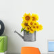 Sunny Sunflowers Gardening Wall Decal