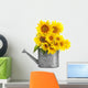Sunny Sunflowers Gardening Wall Decal