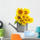Sunny Sunflowers Gardening Wall Decal