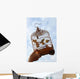 cage bound bird waiting for freedom release Wall Mural