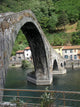 Ponte Della Maddalena Across the Serchio Tuscanyl Wall Mural