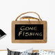 Fishing Lure Top Gone Wall Decal