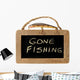 Fishing Lure Top Gone Wall Decal