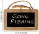 Fishing Lure Top Gone Wall Decal