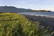 Tourists View Hallo Bay Near The Mouth Of Big River With Yak Peak Wall Mural