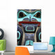 Totem Pole Juneau Southeast Ak Portrait Wall Mural