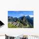 Machu Picchu Ruins with Wall Decal