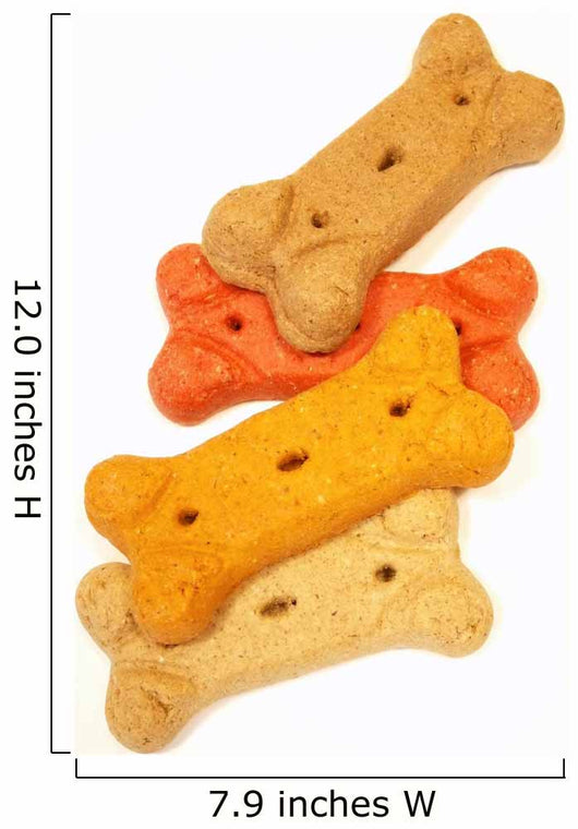 Dog Biscuits Jumbled Wall Decal