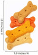 Dog Biscuits Jumbled Wall Decal