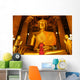 bouddha d'or ayuttaya Wall Mural