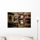 Peaceful Thai Floating Architecture Wall Decal