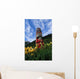 Totem Pole with Tulips Wall Decal